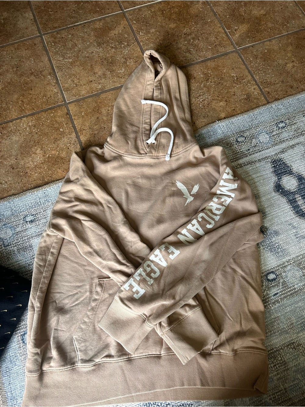 American Eagle Tan Hoodie